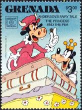 The Princess and the Pea - Clarabelle Cow, Goofy