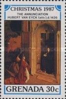 The Annunciation by Hubert van Eyck