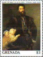 Duke of Mantua with dog, 1525