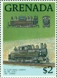 St. Clair Tunnel Company No. 598, 1891, Canada