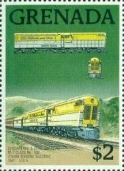 Chesapeake & Ohio Railroad Class M-I steam turbine electric…
