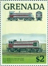 Gulf, Mobile & Ohio Railroad Models S-1 and S-2 diesels, 194