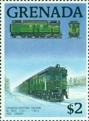Canadian National Railway diesel Nr. 9000, 1928