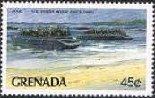 U.S. Forces landing on Guadalcanal, 1942