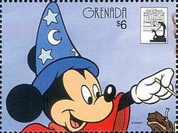 Mickey as Sorcerer's apprentice