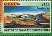 South polar cap