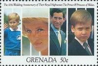 Charles and Diana, 10th Wedding Anniversary