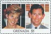 Charles and Diana, 10th Wedding Anniversary