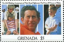 Charles and Diana, 10th Wedding anniversary
