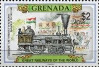 First railway in Hungary, Budapest to Vac, 1846