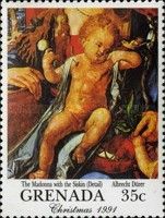 The Madonna with the Siskin, by Albrecht Durer