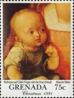 Madonna and Child, by Albrecht Durer