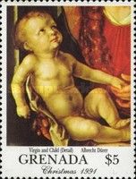 Virgin and Child, by Albrecht Durer