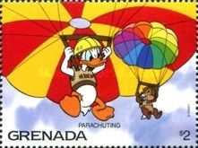 Parachuting - Donald, Dale