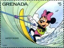 Water skiing - Minnie