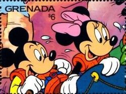 River rafting - Mickey, Minnie
