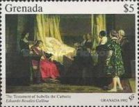 The testament of Isabella the Catholic, by Gallina