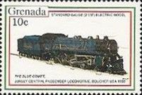 The blue Comet, Standard gauge, US, 1933