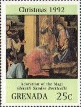 The adoration of the Magi, by Botticelli