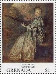 Young Lady with Archlute