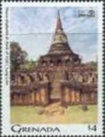 Stucco elephants, Wat Chang Lom
