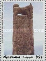 Megalithic carving, Sumba Island, Indonesia