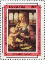 Madonna with the Carnation, by Leonardi da Vinci