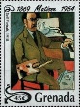 Selfportrait by Matiesse, 1918