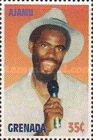 Ajamu, white outfit