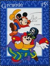 Mickey´s Pirate Adventure - Mickey, Black Pete