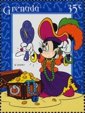 Mickey´s Pirate Adventure - Minnie with jewelry box