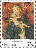 The Virgin of the fountain, by Van Eyck