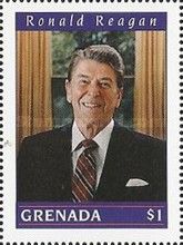 US President Ronald Reagan