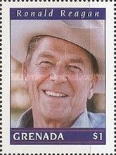 US President Ronald Reagan