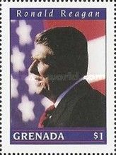 US President Ronald Reagan