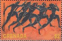 Ancient Greek Olympic runners