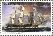 USS Constitution, US, 1797