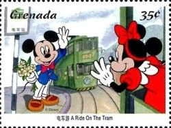 A Ride on the Tram - Mickey, Minnie