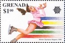 Female figure skater