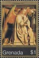 Angel of the Annunciation, by van Eyck