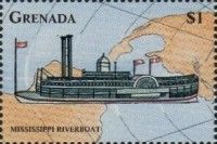 Mississippi river boat