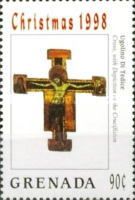 Cross with depiction of the Crucifixion, by Ugolino di Tedic