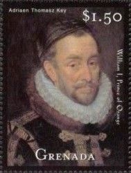 William I, Prince of Orange, by Adriaen Thomasz Key