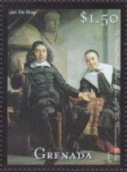 The Haarlem Painter Casteleyn and his wife, by Jan de Bray