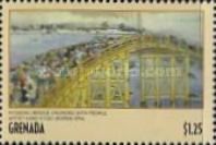 Ryogoku bridge, by Kano Kyuei