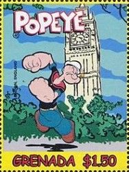 Popeye in London, England