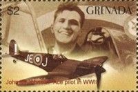 Johnnie Johnson, ace pilot in World War II