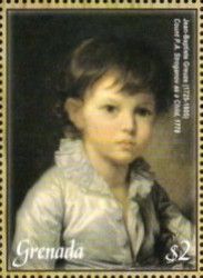 Count P.A. Stroganov as a child, by Jean-Baptiste Greuze