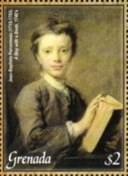 A boy with a book, by Jean-Baptiste Perronneau