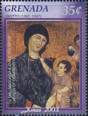 Madonna and child, by Giotto